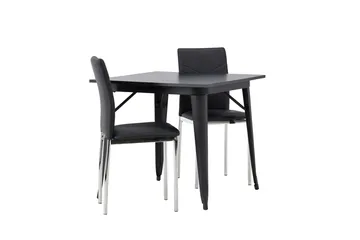 Tempe Matbord 80 cm med 2 Lily Matstol - Möbler - Matplats - Matgrupp & matbord med stolar