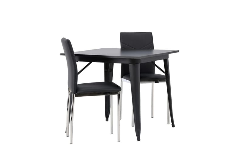 Tempe Matbord 80 cm med 2 Lily Matstol - Möbler - Matplats - Matgrupp & matbord med stolar