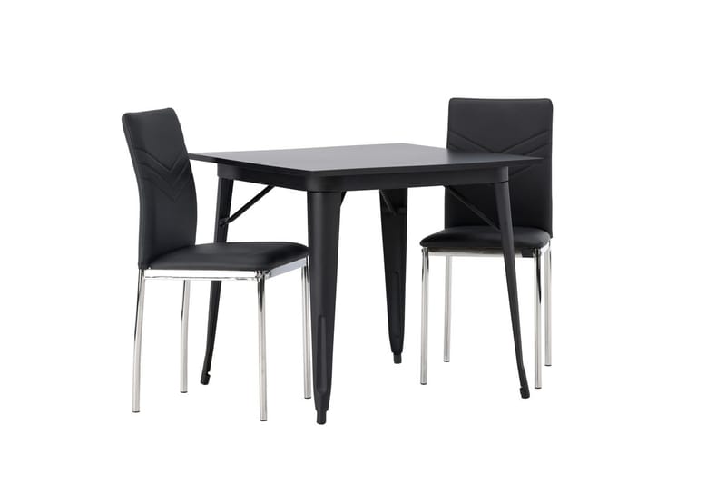 Tempe Matbord 80 cm med 2 Lily Matstol - Möbler - Matplats - Matgrupp & matbord med stolar