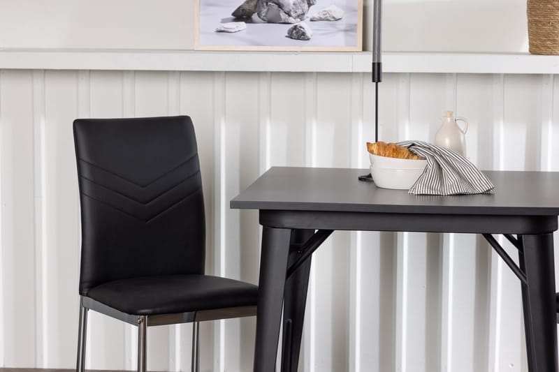 Tempe Matbord 80 cm med 2 Lily Matstol - Möbler - Matplats - Matgrupp & matbord med stolar