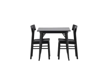 Tempe Matbord 80 cm med 2 Montros Matstol - Möbler - Matplats - Matgrupp & matbord med stolar