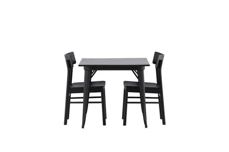 Tempe Matbord 80 cm med 2 Montros Matstol - Möbler - Matplats - Matgrupp & matbord med stolar