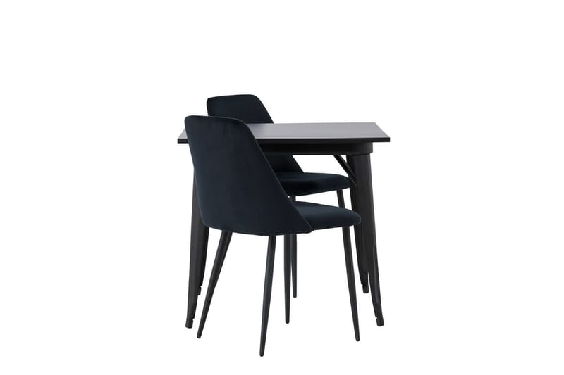 Tempe Matbord 80 cm med 2 Night Matstol - Möbler - Matplats - Matgrupp & matbord med stolar