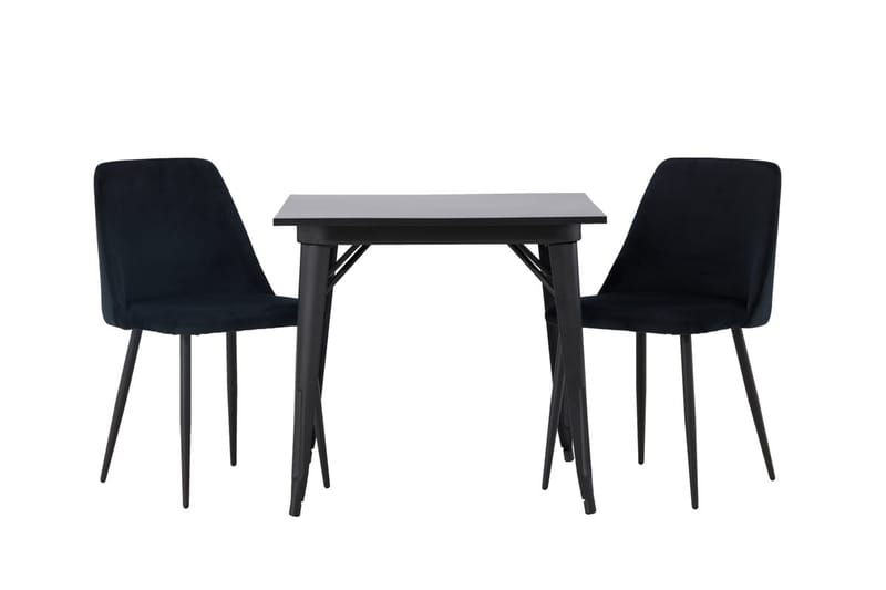Tempe Matbord 80 cm med 2 Night Matstol - Möbler - Matplats - Matgrupp & matbord med stolar