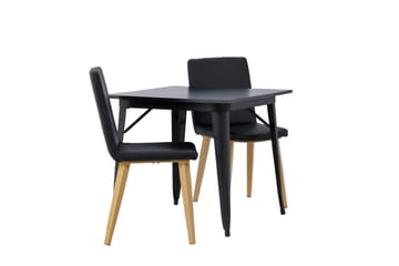 Tempe Matbord 80 cm med 2 Today Matstol - Möbler - Matplats - Matgrupp & matbord med stolar