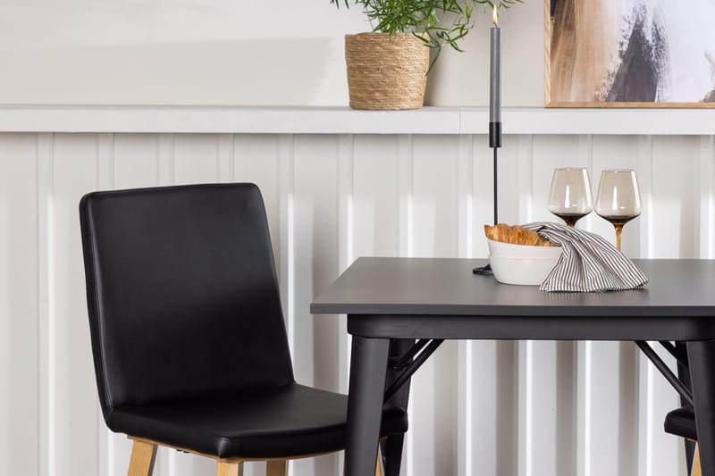 Tempe Matbord 80 cm med 2 Today Matstol - Möbler - Matplats - Matgrupp & matbord med stolar