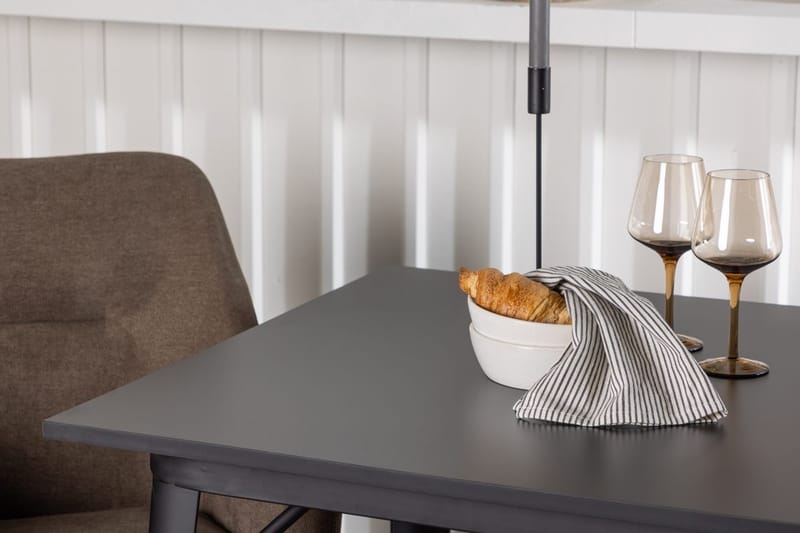 Tempe Matbord 80 cm med 2 Tomorrow Karmstol - Möbler - Matplats - Matgrupp & matbord med stolar