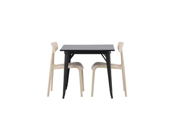 Tempe Matbord 80 cm med 2 Ursholmen Matstol - Möbler - Matplats - Matgrupp & matbord med stolar
