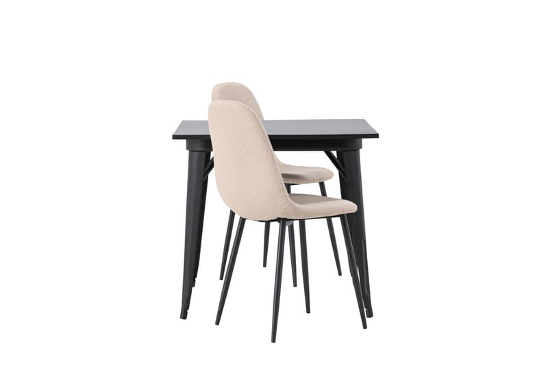 Tempe Matbord 80 cm med 2 Polar Matstol - Möbler - Matplats - Matgrupp & matbord med stolar