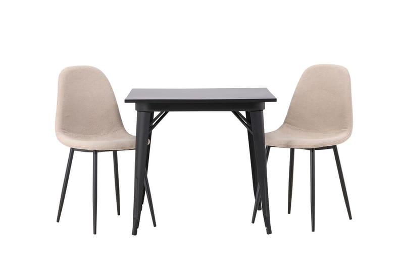 Tempe Matbord 80 cm med 2 Polar Matstol - Möbler - Matplats - Matgrupp & matbord med stolar