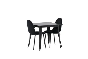 Tempe Matbord 80 cm med 2 Polar Köksstol - Möbler - Matplats - Matgrupp & matbord med stolar