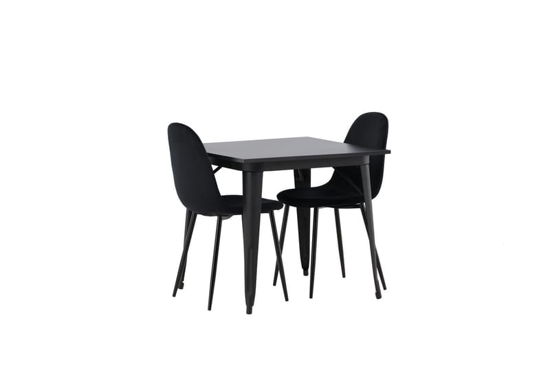 Tempe Matbord 80 cm med 2 Polar Köksstol - Möbler - Matplats - Matgrupp & matbord med stolar