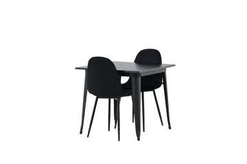 Tempe Matbord 80 cm med 2 Polar Köksstol - Möbler - Matplats - Matgrupp & matbord med stolar