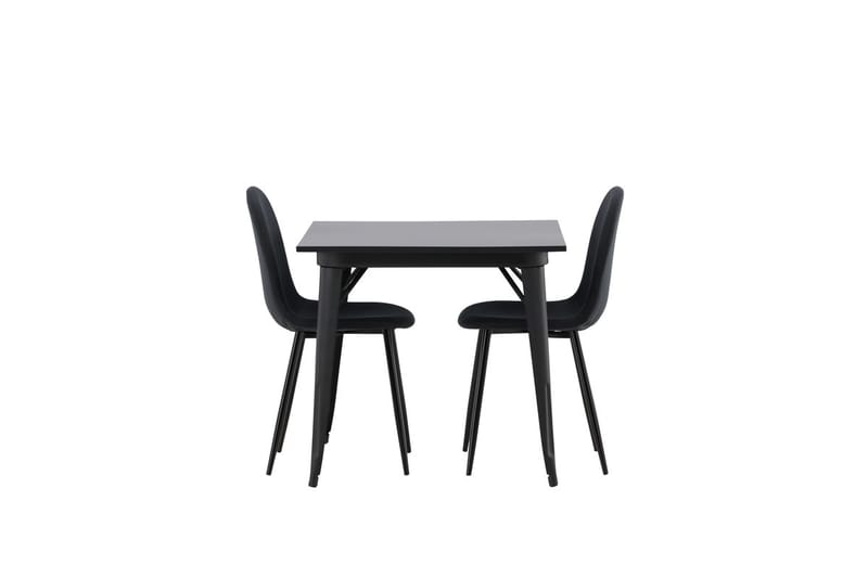 Tempe Matbord 80 cm med 2 Polar Matstol - Möbler - Matplats - Matgrupp & matbord med stolar