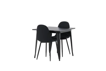 Tempe Matbord 80 cm med 2 Polar Matstol - Möbler - Matplats - Matgrupp & matbord med stolar