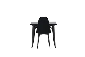 Tempe Matbord 80 cm med 2 Polar Köksstol - Möbler - Matplats - Matgrupp & matbord med stolar