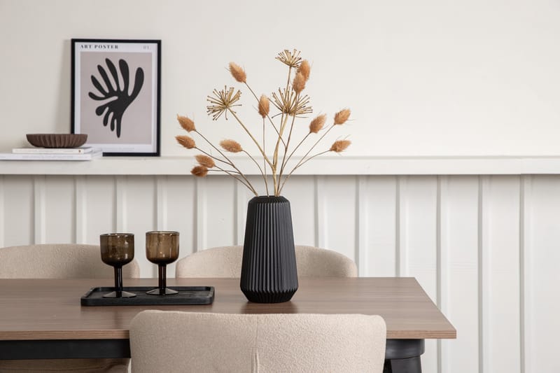 Tempe Matgrupp 140 cm Rektangulär med 4 Modesto stolar - Beige - Möbler - Matplats - Matgrupp & matbord med stolar