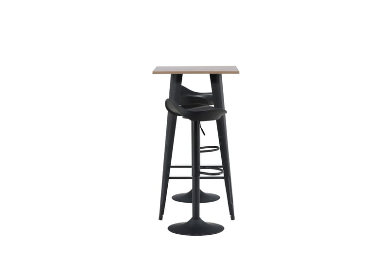 Tempe Matgrupp 60 cm Rektangulär med 2 Adesto stolar - Svart - Möbler - Matplats - Matgrupp & matbord med stolar