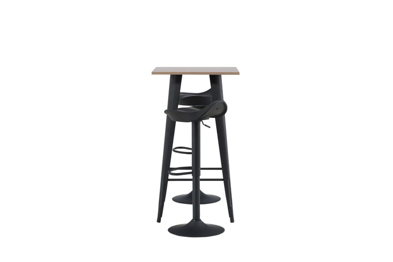 Tempe Matgrupp 60 cm Rektangulär med 2 Adesto stolar - Svart - Möbler - Matplats - Matgrupp & matbord med stolar