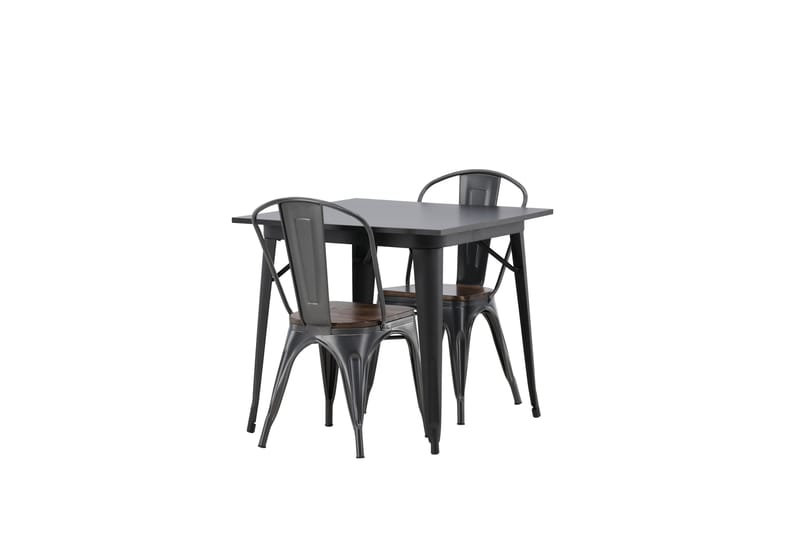 Tempe Matgrupp  80 cm Rektangulär med 2 Tempe stolar - Möbler - Matplats - Matgrupp & matbord med stolar