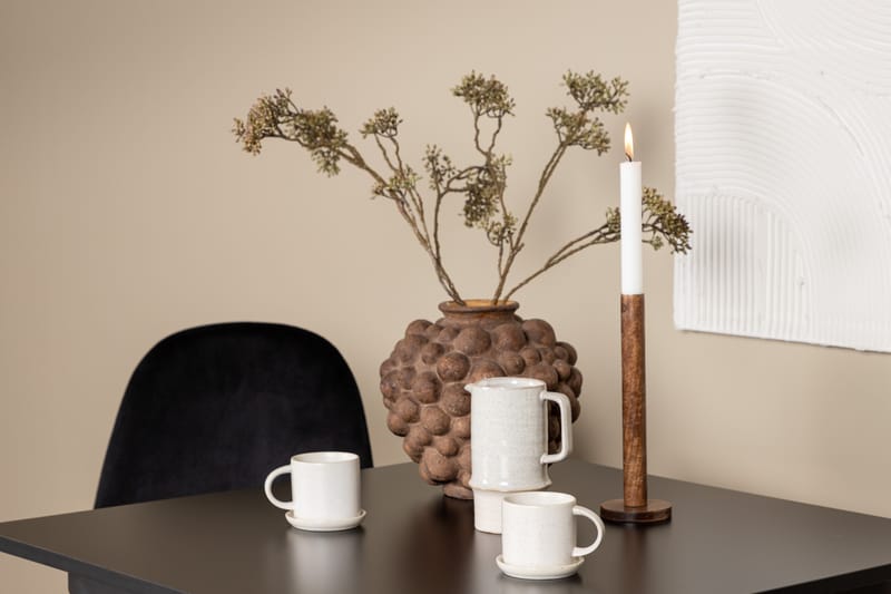 Tempe Matgrupp 80 cm Rektangulär med 2 Polar stolar - Svart - Möbler - Matplats - Matgrupp & matbord med stolar