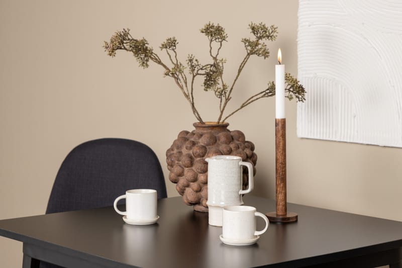 Tempe Matgrupp 80 cm Rektangulär med 2 Polar stolar - Svart - Möbler - Matplats - Matgrupp & matbord med stolar