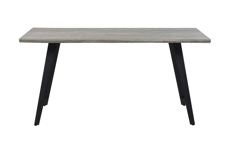 TENHOLDER Matbord 160 cm Grå/Svart - Bord - Matbord & köksbord