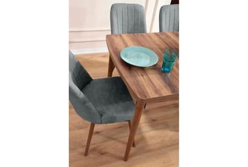 Teral Matgrupp Förlängningsbar 130-170 cm med 4 Stolar - Möbler - Matplats - Matgrupp & matbord med stolar