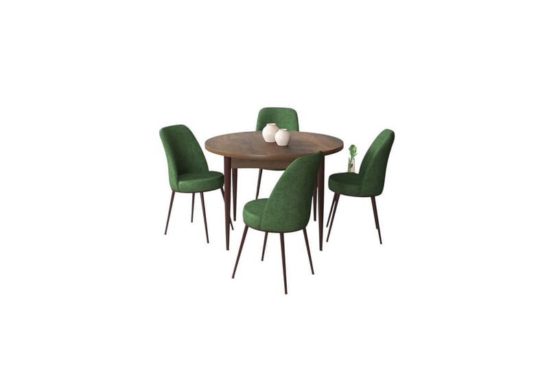 Tor Matgrupp 4-sits - Brun/Beige - Möbler - Matplats - Matgrupp & matbord med stolar