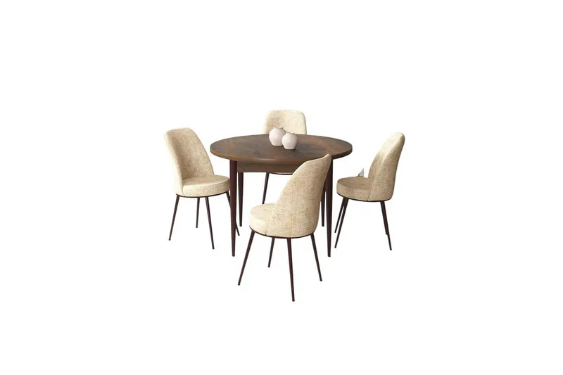 Tor Matgrupp 4-sits, Brun/Beige