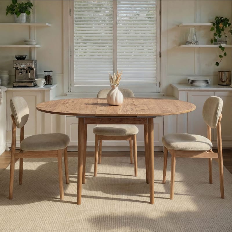 Tralven Matbord 131 cm Rund - Atlantisk Tall - Möbler - Matplats - Matbord & köksbord