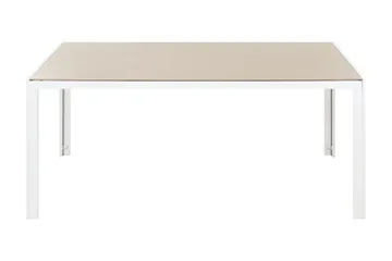 Tuiriz Matbord 160x91 cm - Beige/Vit - Möbler - Matplats - Matbord & köksbord
