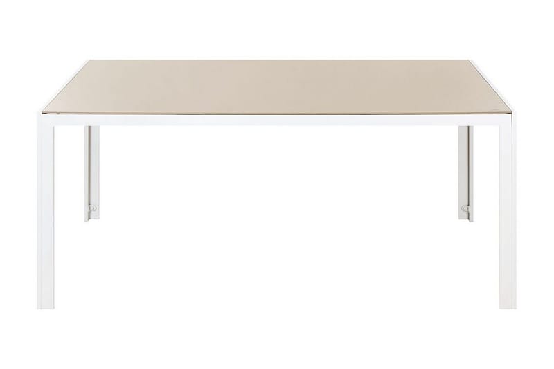 Tuiriz Matbord 160x91 cm - Beige/Vit - Möbler - Matplats - Matbord & köksbord