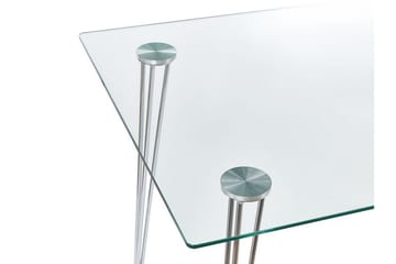 Tullne Matbord 70x120 cm - transparent/Silver - Möbler - Matplats - Matbord & köksbord
