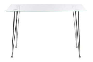 Tullne Matbord 70x120 cm - transparent/Silver - Möbler - Matplats - Matbord & köksbord