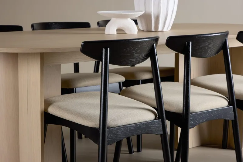 Tyresö Oval Matbord med 6 Ven Matstol - Möbler - Matplats - Matgrupp & matbord med stolar
