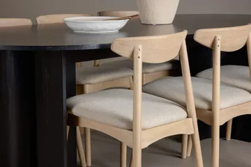 Tyresö Oval Matbord med 6 Ven Matstol - Möbler - Matplats - Matgrupp & matbord med stolar
