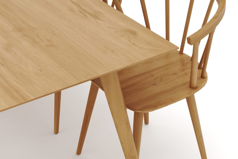 Tyrö Matgrupp med 6 st Tyrö Karmstolar - Oak/Oak - Möbler - Matplats - Matgrupp & matbord med stolar