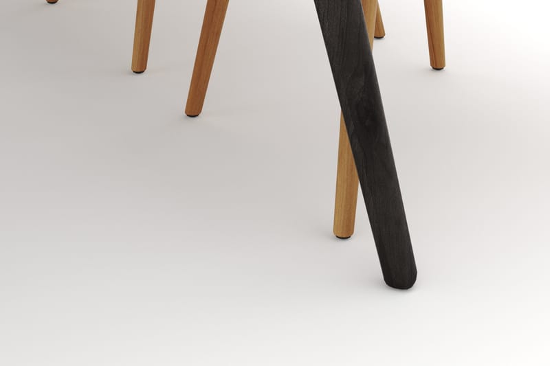 Tyrö Matgrupp med 6 st Tyrö Karmstolar - Smoked Oak/Oak - Möbler - Matplats - Matgrupp & matbord med stolar