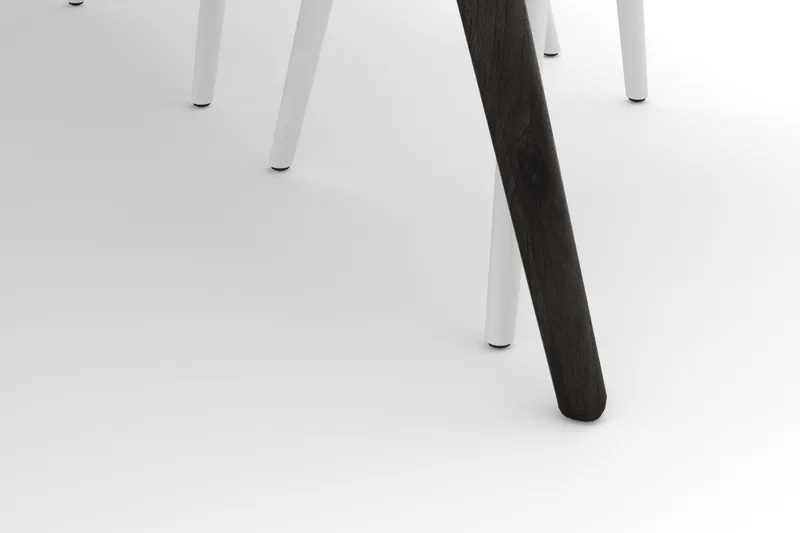 Tyrö Matgrupp med 6 st Tyrö Karmstolar - Smoked Oak/White - Möbler - Matplats - Matgrupp & matbord med stolar