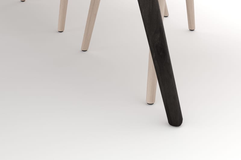 Tyrö Matgrupp med 6 st Tyrö Karmstolar - Smoked Oak/Whitewash - Möbler - Matplats - Matgrupp & matbord med stolar