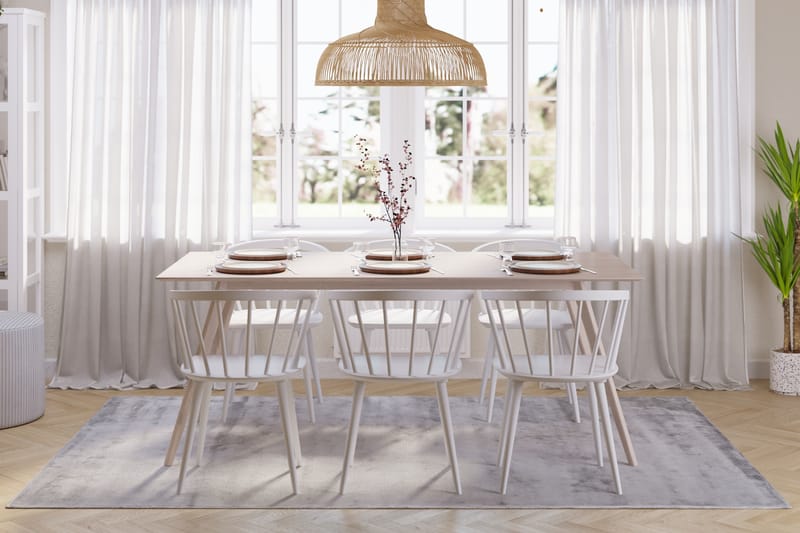 Tyrö Matgrupp med 6 st Tyrö Karmstolar - Möbler - Matplats - Matgrupp & matbord med stolar