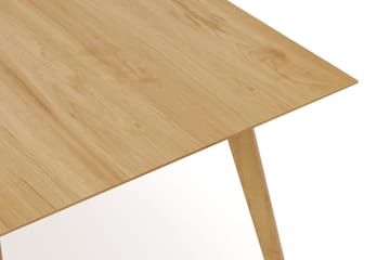 Tyrö Rektangulär Matbord & köksbord 190x90 cm Askträ - Oak - Möbler - Matplats - Matbord & köksbord