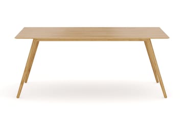 Tyrö Rektangulär Matbord & köksbord 190x90 cm Askträ - Oak - Möbler - Matplats - Matbord & köksbord