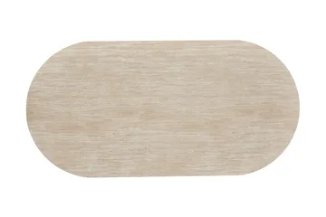 Uppveda Ovalt Matbord 180x90 cm Travertin Utseende - Beige - Möbler - Matplats - Matbord & köksbord