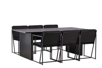 Vail Matbord 200 cm med 6 Richmond Matstol - Möbler - Matplats - Matgrupp & matbord med stolar