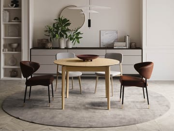 Valden Matbord 120x77 cm - Ljus ek - Möbler - Matplats - Matbord & köksbord