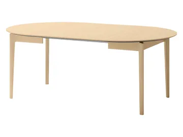 Valden Utdragbart Runt Matbord 120–240 cm i Trä med Ekutseende - Brun - Möbler - Matplats - Matbord & köksbord