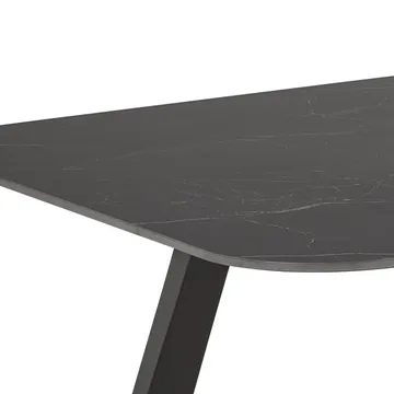 Valricus Matbord 180 cm Rektangulär - Svart - Möbler - Matplats - Matbord & köksbord