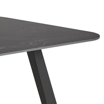Valricus Matbord 180 cm Rektangulär - Svart - Möbler - Matplats - Matbord & köksbord